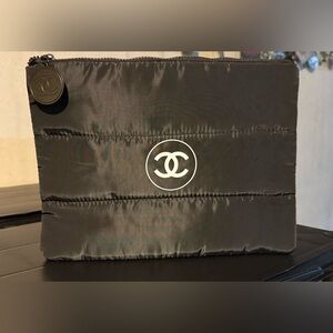 Chanel Black Cosmetic Bag